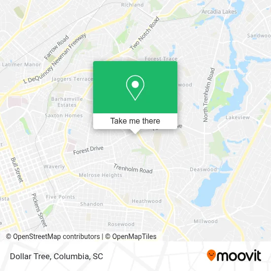 Dollar Tree map