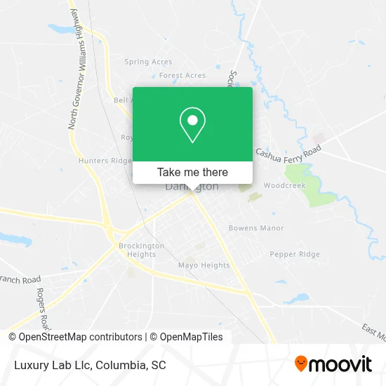 Luxury Lab Llc map