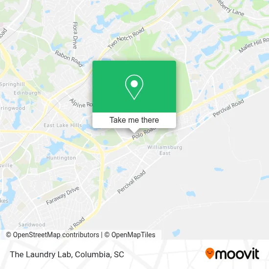 The Laundry Lab map