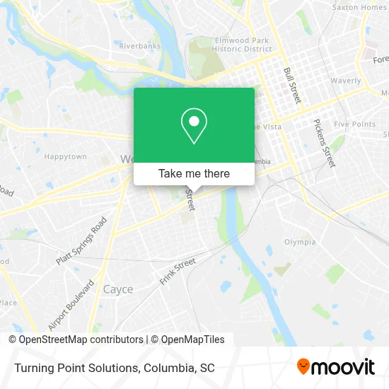 Turning Point Solutions map