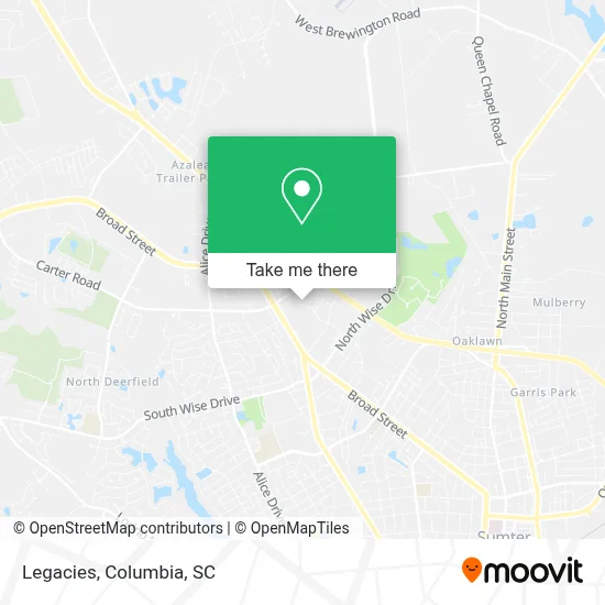 Legacies map