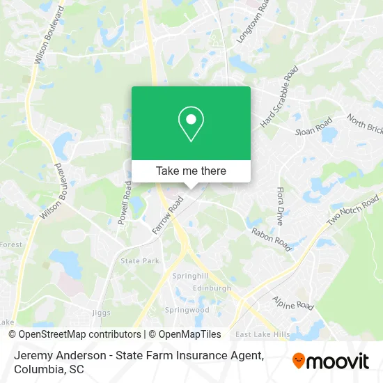 Jeremy Anderson - State Farm Insurance Agent map