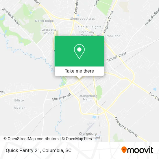 Quick Pantry 21 map