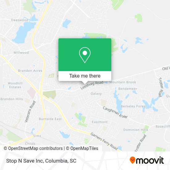 Stop N Save Inc map