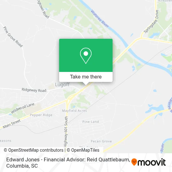 Edward Jones - Financial Advisor: Reid Quattlebaum map