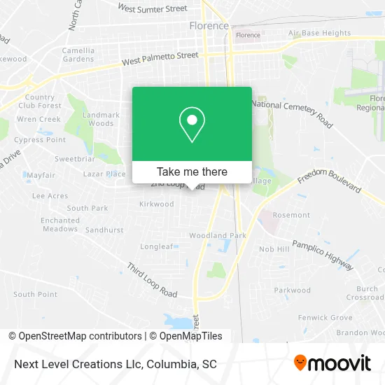 Next Level Creations Llc map