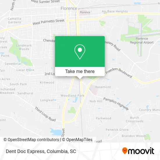 Dent Doc Express map