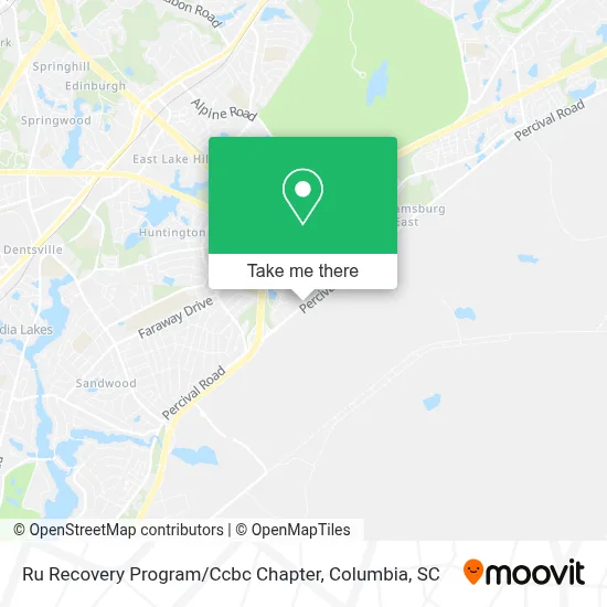 Ru Recovery Program / Ccbc Chapter map