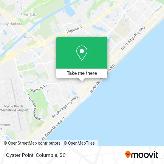Oyster Point map