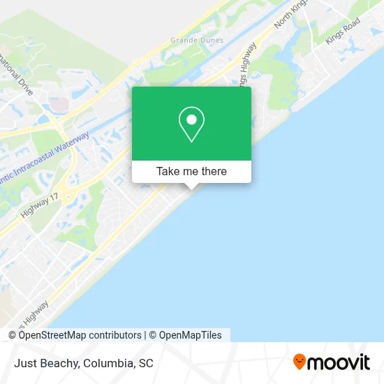 Just Beachy map