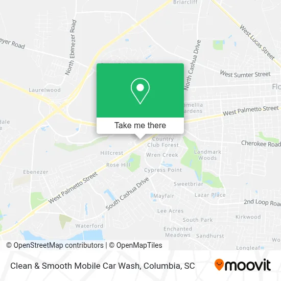 Clean & Smooth Mobile Car Wash map
