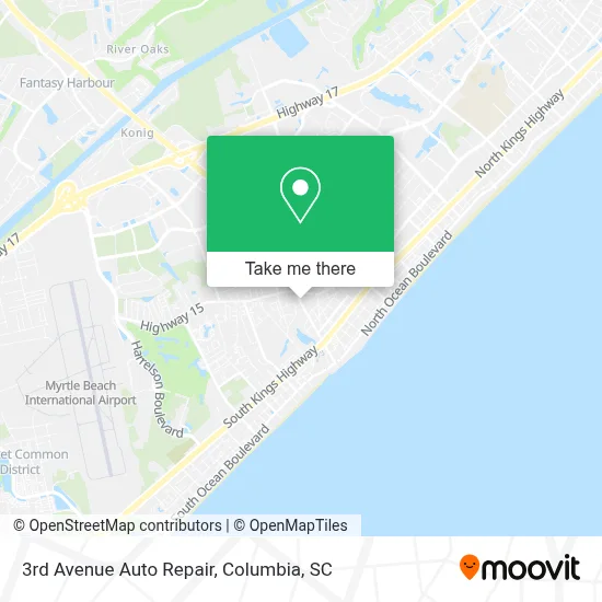 3rd Avenue Auto Repair map