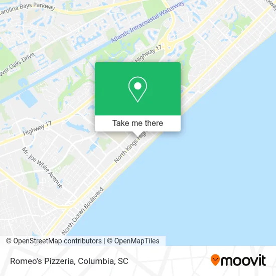 Romeo's Pizzeria map