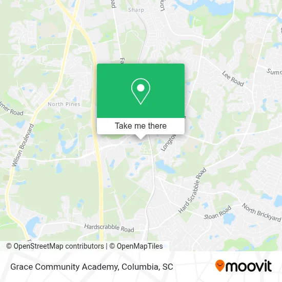Grace Community Academy map