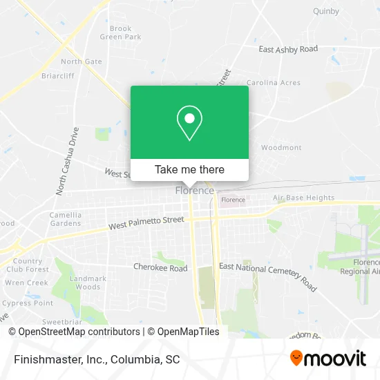 Finishmaster, Inc. map