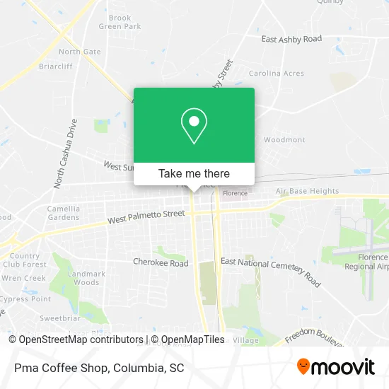 Pma Coffee Shop map