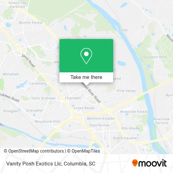 Vanity Posh Exotics Llc map
