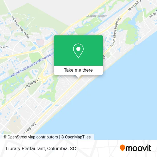 Library Restaurant map
