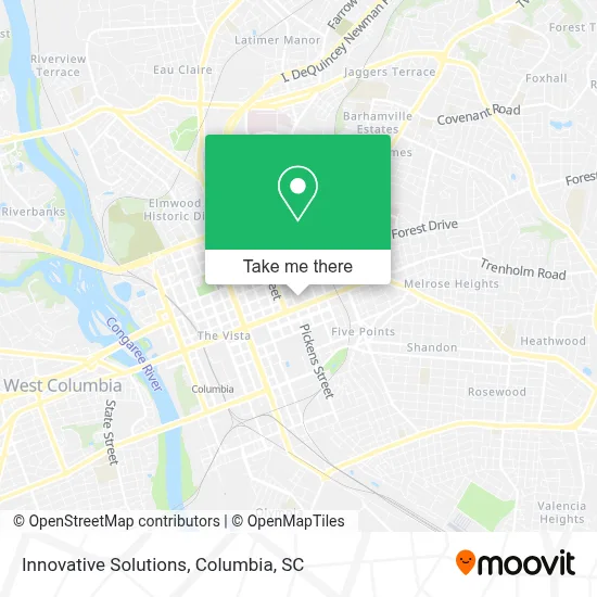 Innovative Solutions map