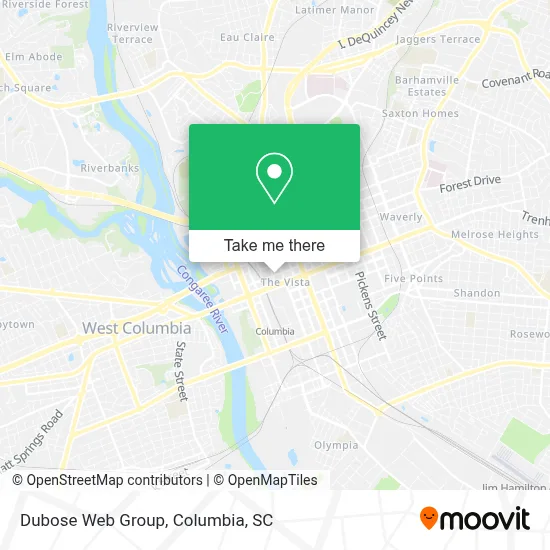 Dubose Web Group map