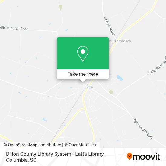 Dillon County Library System - Latta Library map
