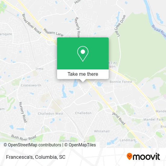 Francesca's map