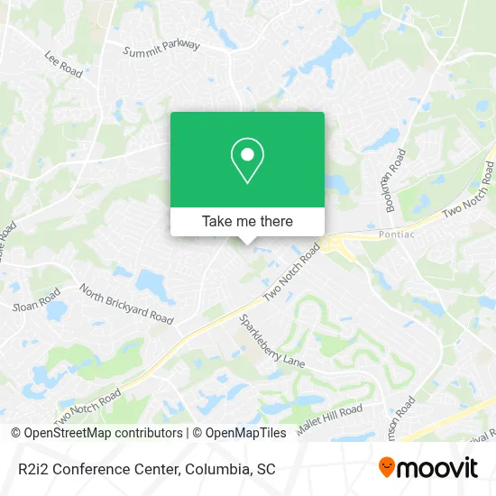 R2i2 Conference Center map
