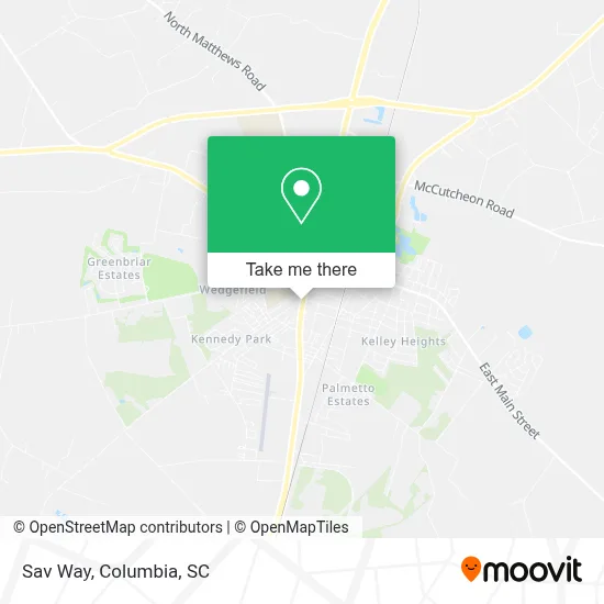 Sav Way map