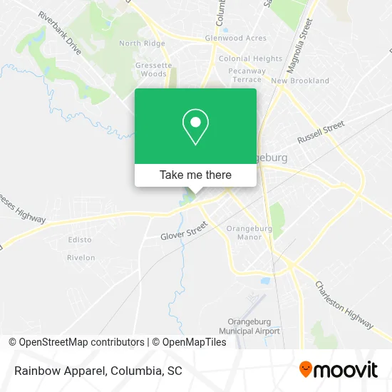 Rainbow Apparel map