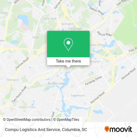 Compu Logistics And Service map