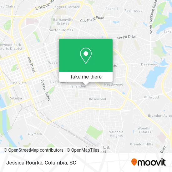 Jessica Rourke map