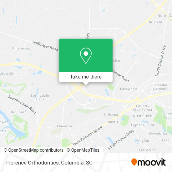 Florence Orthodontics map