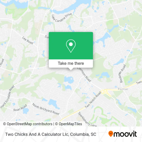 Two Chicks And A Calculator Llc map