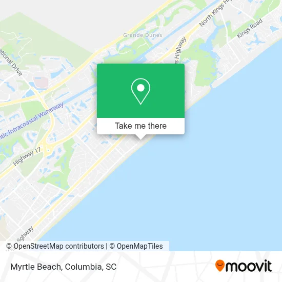 Myrtle Beach map