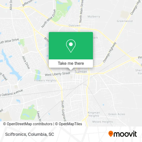 Sciftronics map