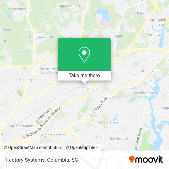Factory Systems map