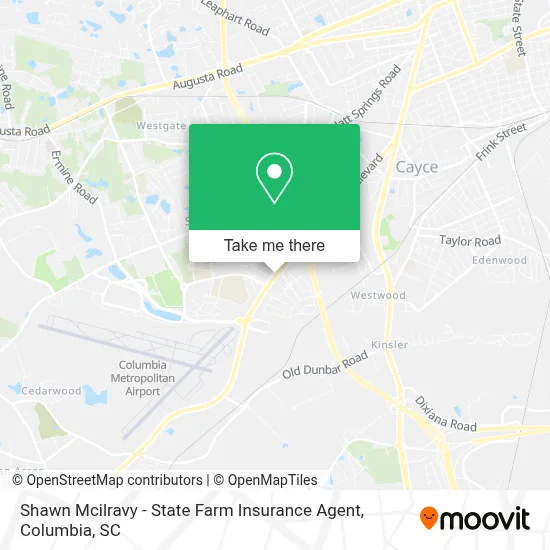Shawn Mcilravy - State Farm Insurance Agent map