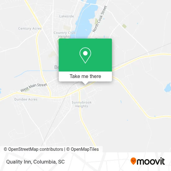 Quality Inn map