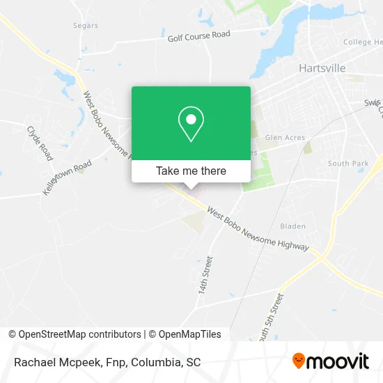 Rachael Mcpeek, Fnp map