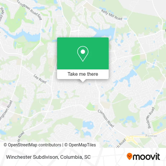 Winchester Subdivison map