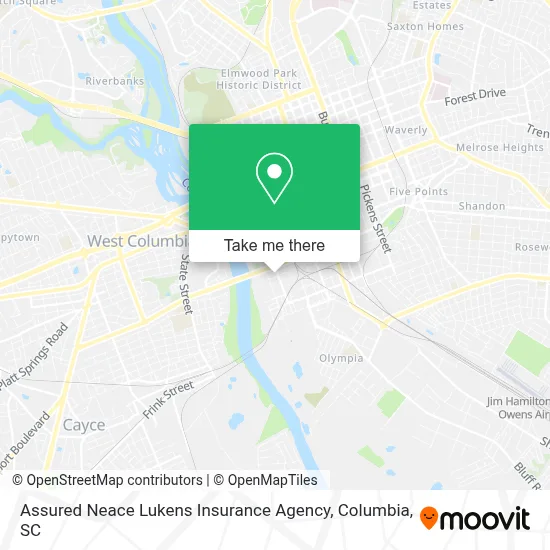 Assured Neace Lukens Insurance Agency map