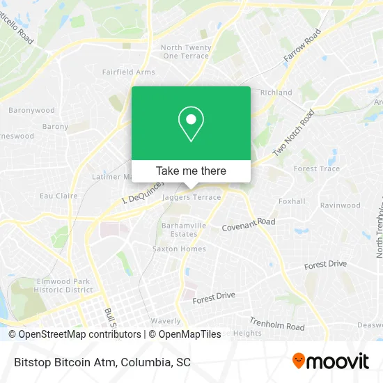 Bitstop Bitcoin Atm map