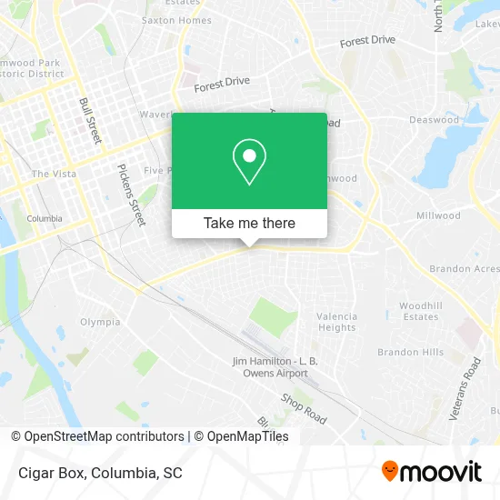 Cigar Box map