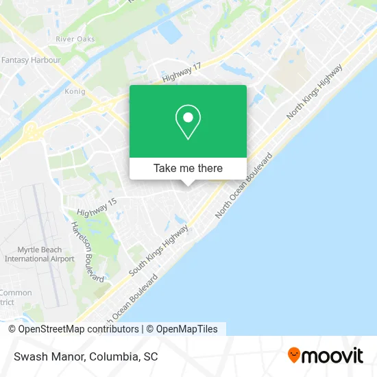Swash Manor map