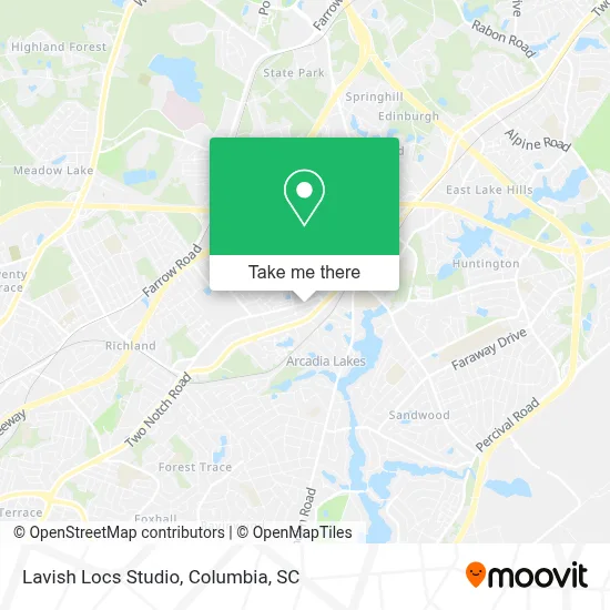 Lavish Locs Studio map