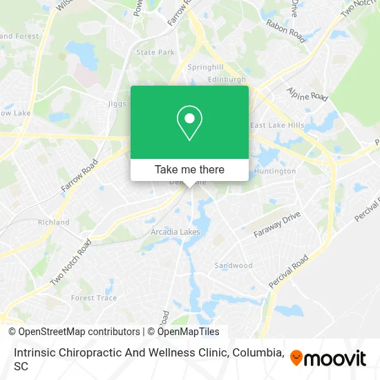 Intrinsic Chiropractic And Wellness Clinic map