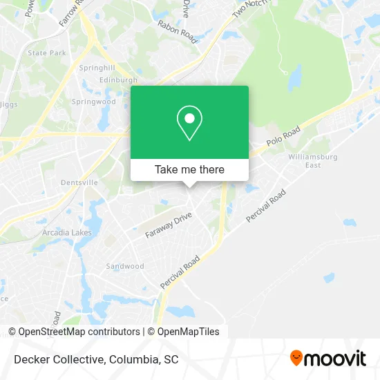 Decker Collective map