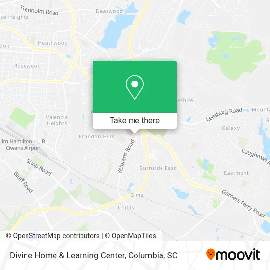 Divine Home & Learning Center map