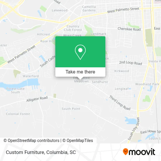 Custom Furniture map