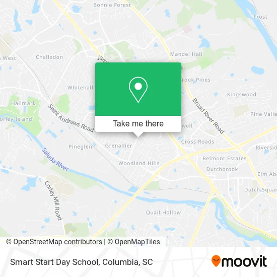 Smart Start Day School map